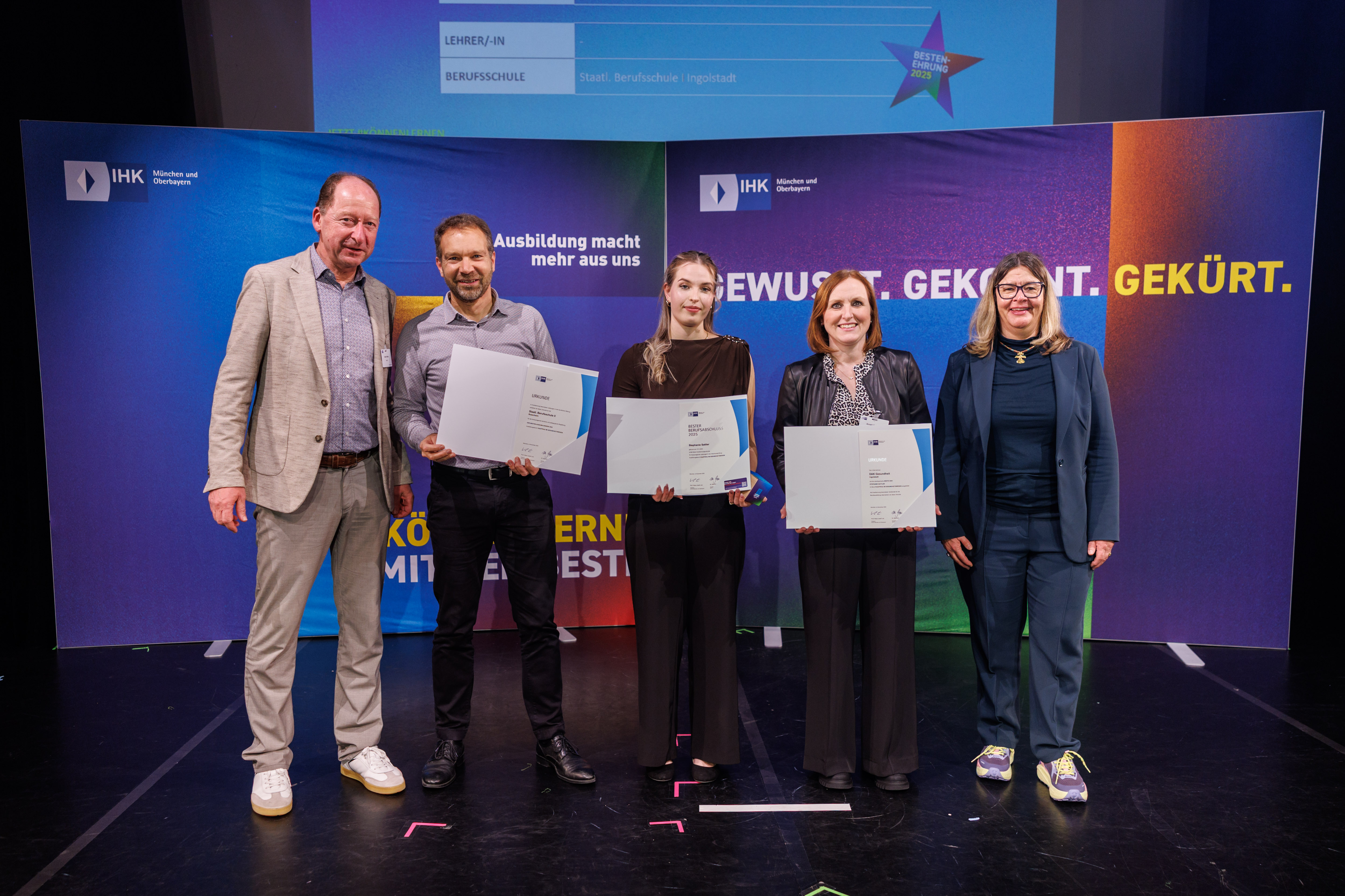 Gesundheitskaufleute bei der IHK Bestenehrung 2025